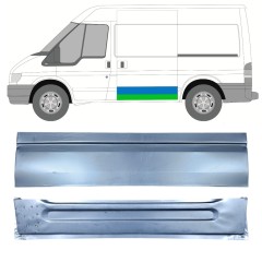 Opravný plech posuvných dveří vnitřní + vnější na Ford Transit 2000-2013 / Levá / Sada 12666