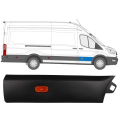Lišta předních dveří na Ford Transit 2014- / Pravá / Sada 14664