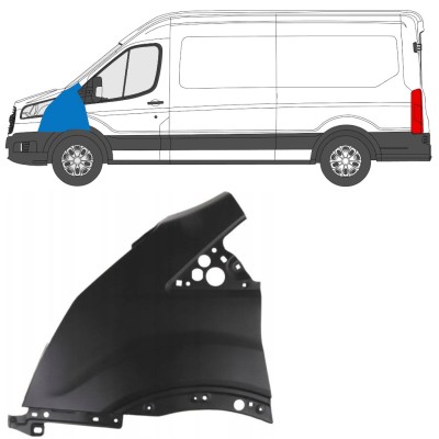 Přední blatník na Ford Transit 2014- 2014-2019 / Levá 17093