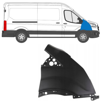 Přední blatník na Ford Transit 2014- 2014-2019 / Pravá 17092