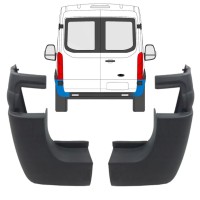 Zadní roh nárazníku na Ford Transit 2014- / Levá+Pravá / Sada 9731