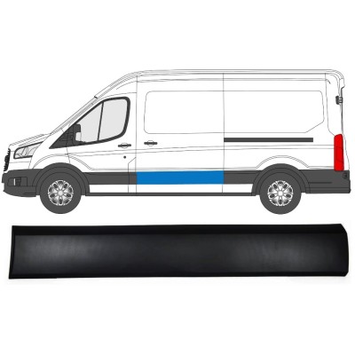 Boční lišta na Ford Transit 2014- / Levá 14667