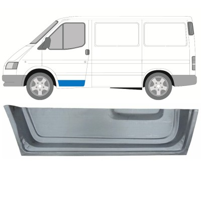 Opravný plech předních dveří vnitřní na Ford Transit 1986-2000 / Levá 16023