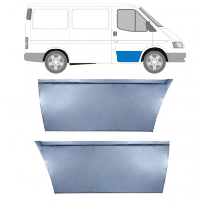 Opravný plech předních dveří na Ford Transit 1985-2000 / Sada 11408