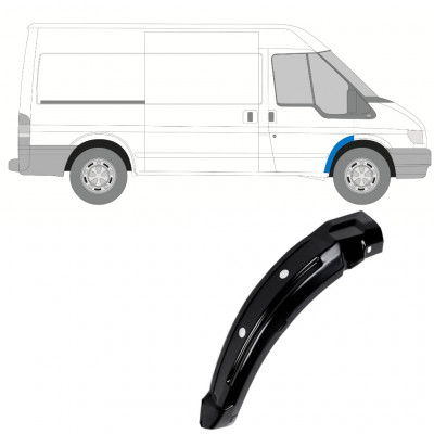 Opravný plech vnitřního předního podběhu na Ford Transit 2000-2013 / Pravá 11883