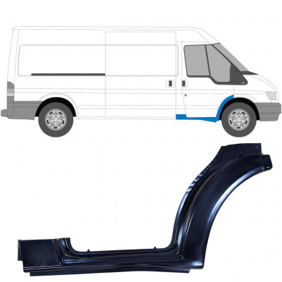 Opravný plech prahu předních dveří na Ford Transit 2000-2013 / Pravá 5314