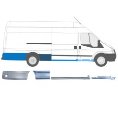 Opravný plech sada na Ford Transit 2000-2013 / Pravá / 14683