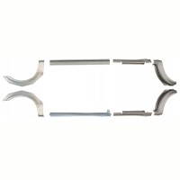 Opravný plech prahu + zadního blatníku na Ford Transit 2000-2013 / Sada 9693