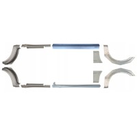 Opravný plech prahu + zadního blatníku na Ford Transit 2000-2013  / MWB / Sada 12676