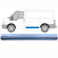 Boční opravný plech prahu na Ford Transit 2000-2013  / SWB / Levá 9137