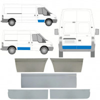 Opravný plech dveří na Ford Transit 2000-2013 / Sada 11388