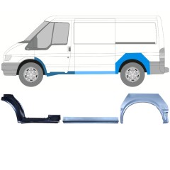 Opravný plech sada na Ford Transit 2000-2013 / Levá / 15023