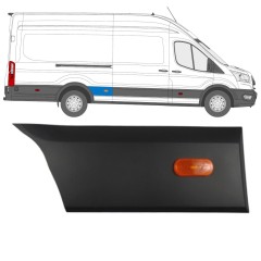 Boční lišta zadního blatníku na Ford Transit 2014- / Pravá / Sada 11723
