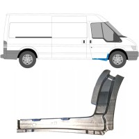 Opravný plech prahu vnitřní na Ford Transit 2000-2013 / Pravá 11907