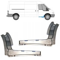 Opravný plech prahu vnitřní na Ford Transit 2000-2013 / Levá+Pravá / Sada 11909