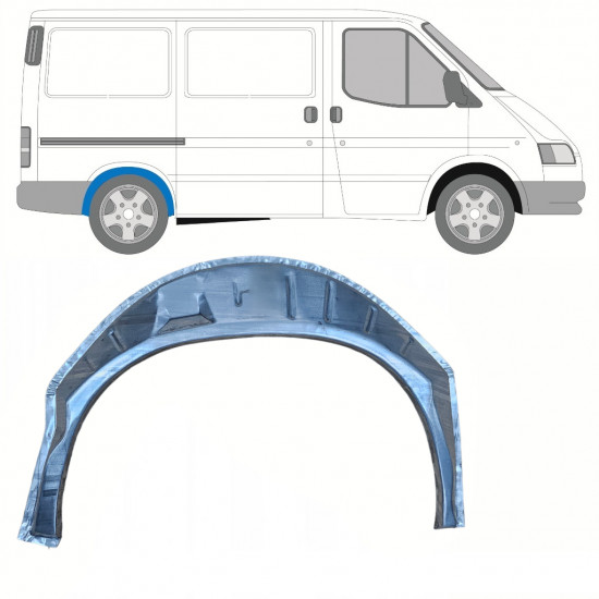 Vnitřní oprava zadního blatníku na Ford Transit 1991-2000 / SWB / Pravá 8819