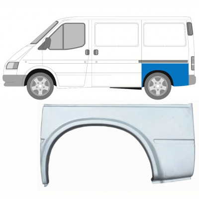 FORD TRANSIT 1991-2000 OPRAVA PODBĚHU KOLA / LEVÝ