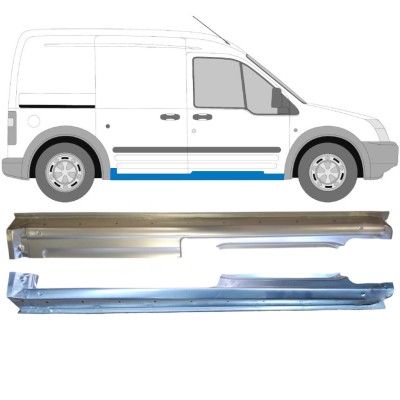 Kompletní práh na Ford Transit Connect 2003-2013 / Levá+Pravá / Sada 14614