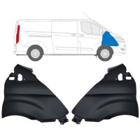 Přední blatník na Ford Transit Custom 2013-2017 / Levá+Pravá / Sada 17097