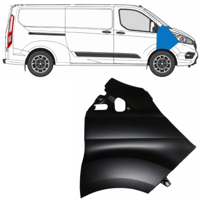 Přední blatník na Ford Transit Custom 2017-2021 / Pravá 17098