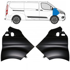 Přední blatník na Ford Transit Custom 2017-2021 / Levá+Pravá / Sada 17100