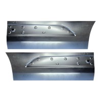 Opravný plech předních dveří na Ford Transit Custom 2013- / Levá+Pravá / Sada 15967