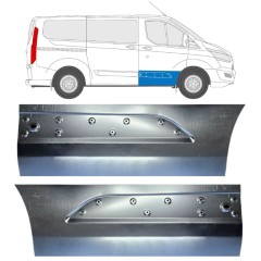 Opravný plech předních dveří na Ford Transit Custom 2013-2023 / Levá+Pravá / Sada 15967