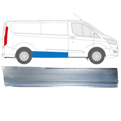 Opravný plech boku na Ford Transit Custom 2013- / Pravá 15972