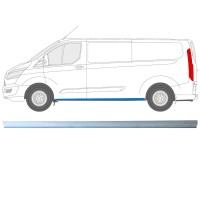 Opravný plech spodní části prahu na Ford Transit Custom 2013-2023 / Levá 16895