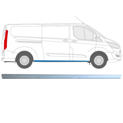 Opravný plech spodní části prahu na Ford Transit Custom 2013-2023 / Pravá 16894