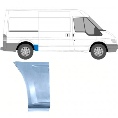 Lem zadního blatníku na Ford Transit 2000- / MWB / Pravá 7164