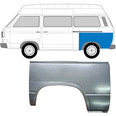 VW T3 1979-1992 OPRAVA PODBĚHU KOLA / LEVÝ