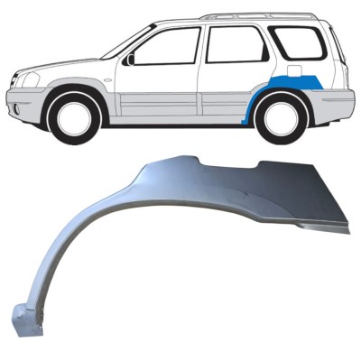 Lem zadního blatníku na Mazda Tribute 2001-2008 / Levá 15781