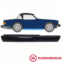 Opravný plech prahu na Triumph Tr6 1969-1976 / Pravá 10760