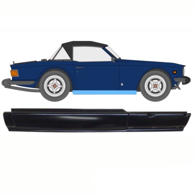 Kompletní práh na Triumph TR6 1969-1976 / Pravá 10760