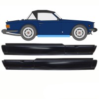 Kompletní práh na Triumph TR6 1969-1976 / Levá+Pravá / Sada 10762