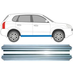Opravný plech prahu na Hyundai Tucson 2004-2010 / Levá+Pravá / Sada 11352