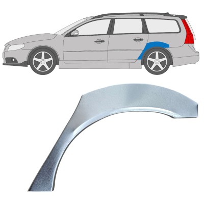 Lem zadního blatníku na Volvo V70 2007-2016 / Levá 17215