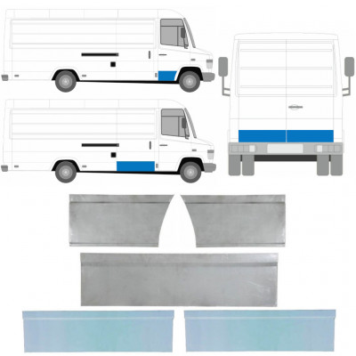 MERCEDES VARIO 1996-2013 OPRAVNÝ PANEL DVEŘE  / NASTAVIT