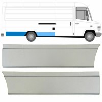 Lem zadního blatníku na Mercedes Vario 1996- / Pravá / Sada 8545
