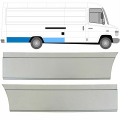 Lem zadního blatníku na Mercedes Vario 1996- / Pravá / Sada 8545
