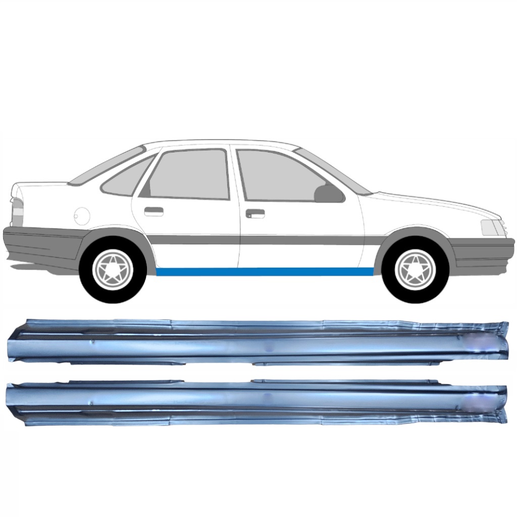 Opravný Plech Prahu Na Opel Vectra 1988-1995 / Levá+Pravá / Sada 9621