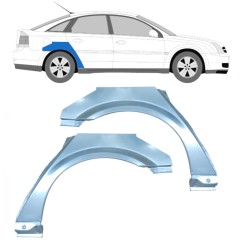 Lem zadního blatníku na Opel Vectra C 2002-2009 / Levá+Pravá / Sada 9421