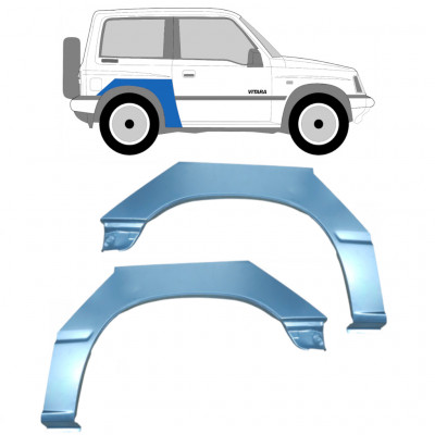 Lem zadního blatníku na Suzuki Vitara 1988-1998 / Levá+Pravá / Sada 9426