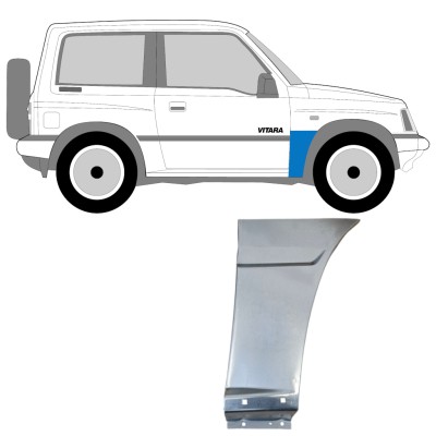 Opravný plech předního blatníku na Suzuki Vitara 1988-1998 / Pravá 14638