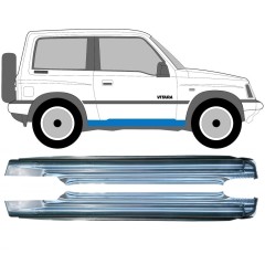 Kompletní práh na Suzuki Vitara 1988-1998 / Levá+Pravá / Sada 9287