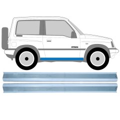 Opravný plech prahu na Suzuki Vitara 1988-1998 / Levá+Pravá / Sada 10609