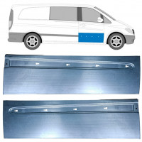 Opravný plech předních dveří na Mercedes Vito W639 2003-2014 / Levá / Pravá / Levá+Pravá / Sada 12913