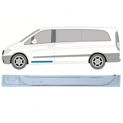 MERCEDES VITO 2003-2014 DVEŘE PŘEDNÍ VNITŘNÍ OPRAVNÝ PANEL / LEVÝ