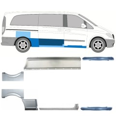 Opravný plech sada na Mercedes Vito W639 2003-2014 / Levá+Pravá / 14787